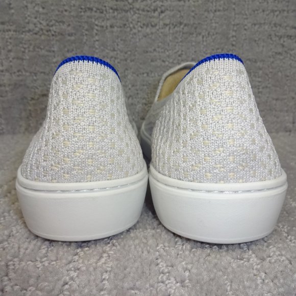 Rothy’s The Sneaker Women's Size 9.5 US Salt Honey Comfort Slip On Sneakers - Picture 4 of 10